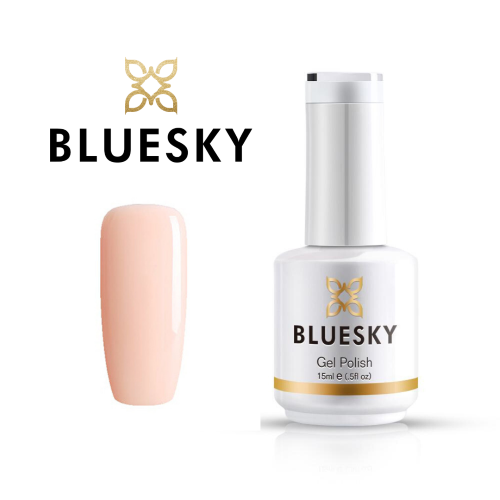 BLUESKY Esmalte Gel 5A55 Nude Lechoso (base francesa)