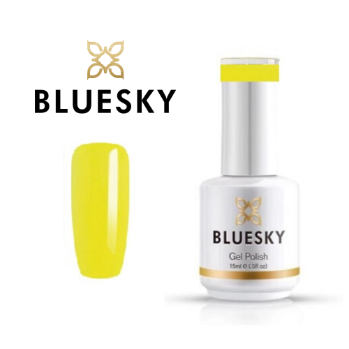 BLUESKY Esmalte gel 63910 Amarillo Fuerte