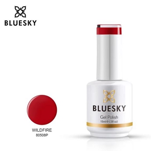 BLUESKY Esmalte Gel 80508 Rojo guinda