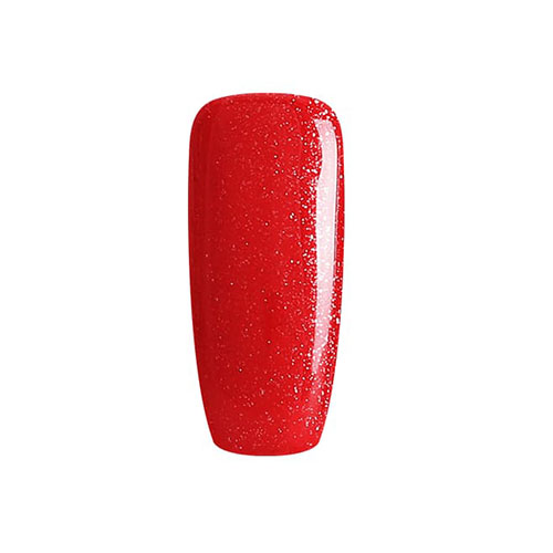 BLUESKY Esmalte Gel A01 Rojo con Glitter