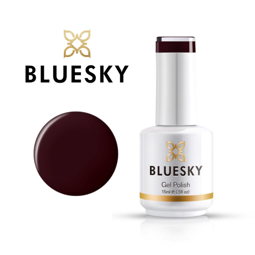 BLUESKY Esmalte Gel A77 Ciruela Seca