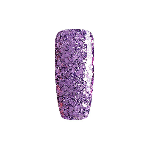 BLUESKY Esmalte Gel DC04 Glitter Morado