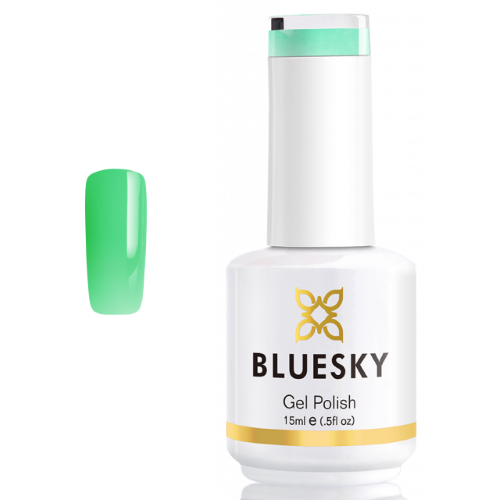 BLUESKY Esmalte Gel GLAZE 08 - Verde traslúcido (efecto Jelly)