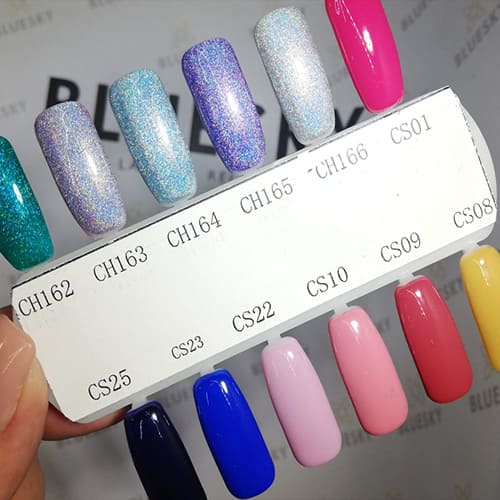 BLUESKY Esmalte Gel holografico CH165