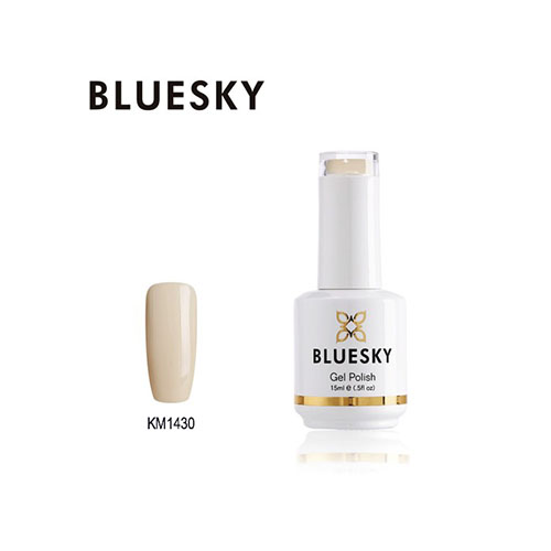 BLUESKY Esmalte Gel KM1430 Nude Cafe con leche