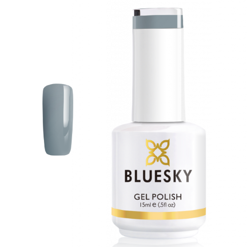 BLUESKY ESMALTE GEL MZA481 GRIS AZULADO