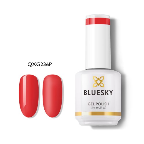 BLUESKY Esmalte Gel QXG236 - Rojo