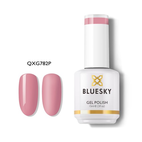 BLUESKY Esmalte Gel QXG782 - Rosado pastel