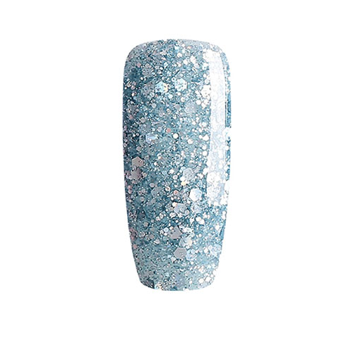 BLUESKY Esmalte Gel BLZ49 Verde Agua Glitter