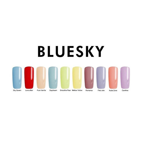 BLUESKY Esmalte Gel SS1818 DAY DREAM Celeste bebé claro