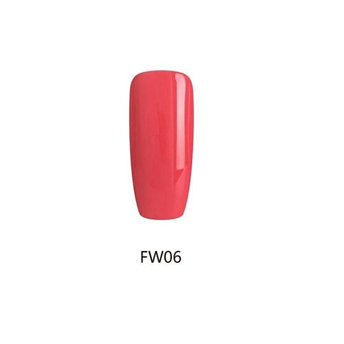 BLUESKY Esmalte Gel FW06 Rojo fuerte pastel