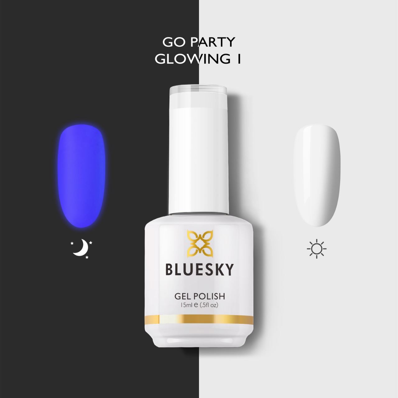 BLUESKY Esmalte permanente GLOWING01