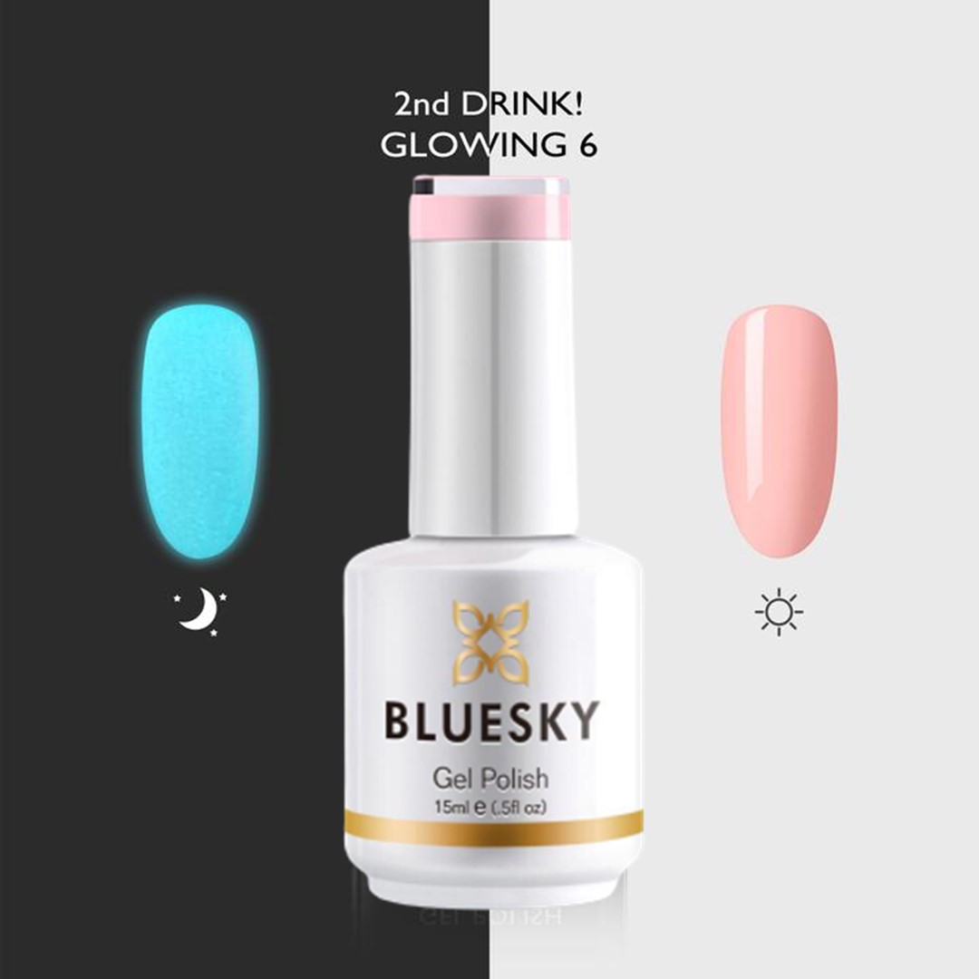 BLUESKY Esmalte permanente GLOWING06