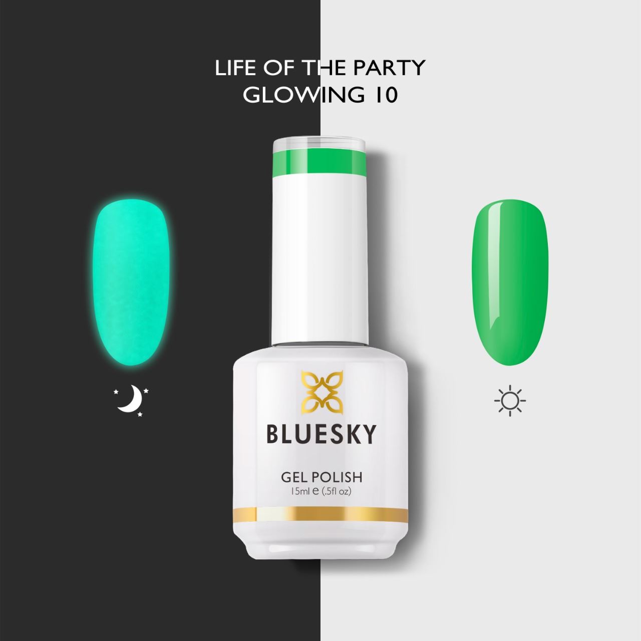 BLUESKY Esmalte permanente GLOWING10