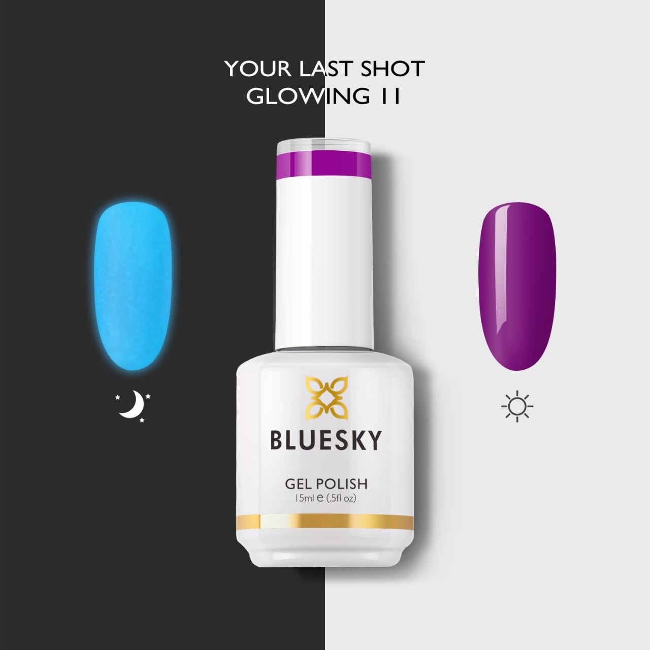 BLUESKY Esmalte permanente GLOWING11
