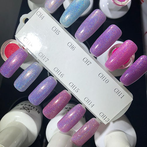 BLUESKY Esmalte Gel holografico CH18