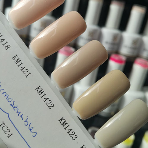 BLUESKY Esmalte Gel KM1423 Nude café cappuccino