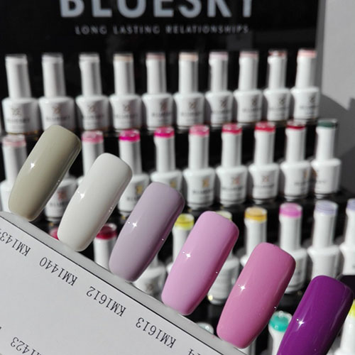 BLUESKY Esmalte Gel KM1614 Orquidea Claro