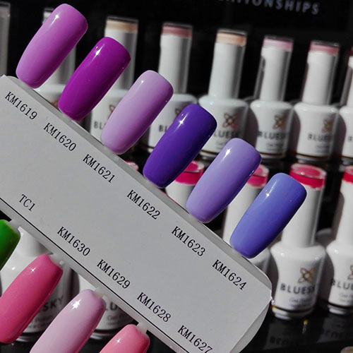BLUESKY Esmalte Gel KM1622 Morado claro