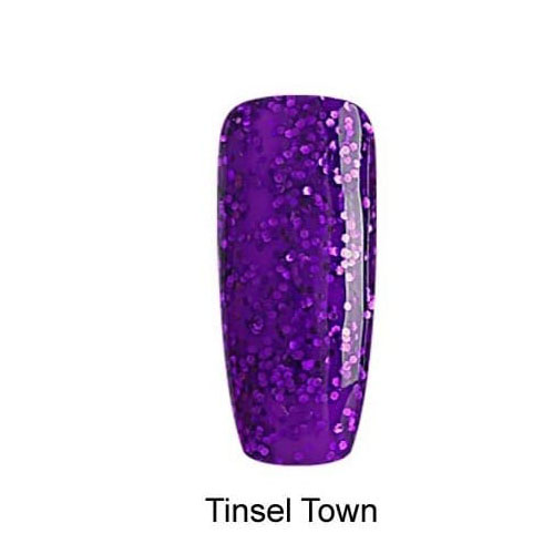 BLUESKY Esmalte Gel BSH052 TINSEL TOWN MORADO GLITTER
