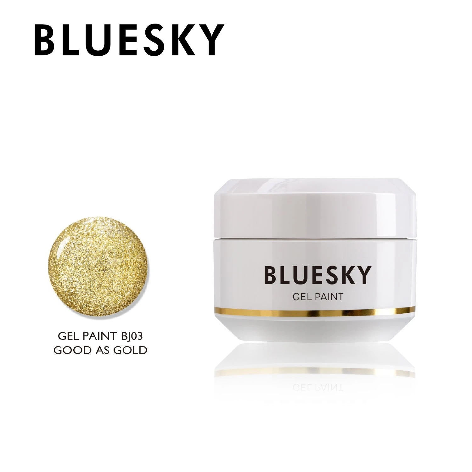 Bluesky Gel Paint Metálico Good as Gold