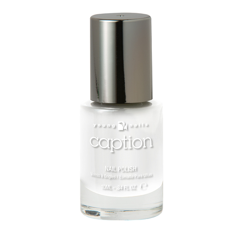 CAPTION Esmalte Extra duración - HEAVEN HELP ME - Blanco brillante