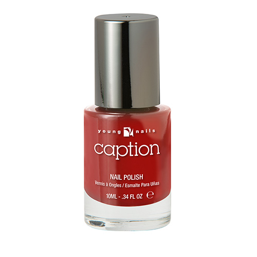 CAPTION Esmalte Extra duración - TURN IT UP! - Rojo brillante