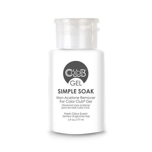 COLOR CLUB Removedor Esmalte Gel Simple Soak - Fresh Citrus