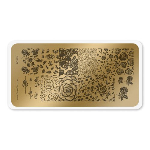 COLOR CLUB Stamping - Placa #07 Rosas