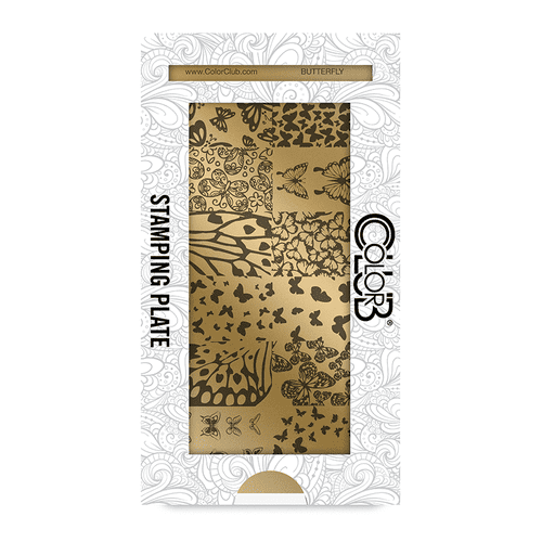 COLOR CLUB Stamping - Placa #11 Mariposas