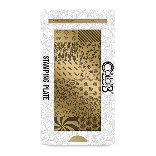 COLOR CLUB Stamping - Placa #14 Candy