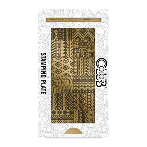 COLOR CLUB Stamping - Placa #22 Tribal