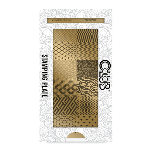 COLOR CLUB Stamping - Placa #26 Abstracto
