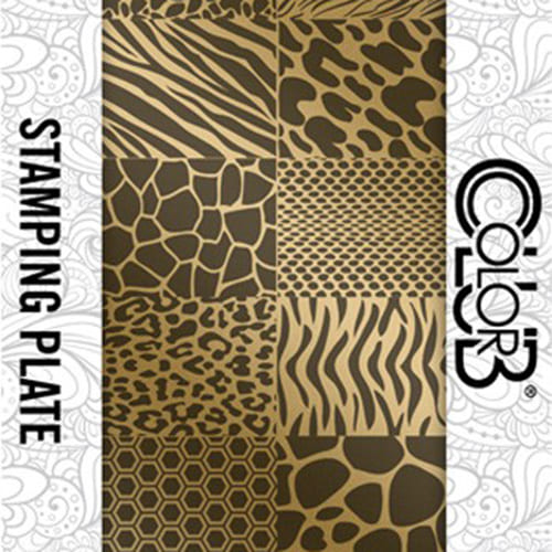 COLOR CLUB Stamping - Placa #29 Animal Print