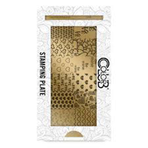COLOR CLUB Stamping - Placa #34 Amor