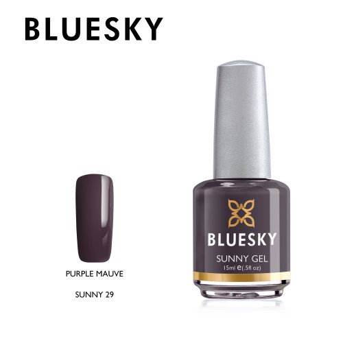 Esmalte tradicional Bluesky - Sunny29 purple mauve - morado (KM1171)