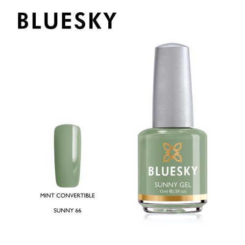 Esmalte tradicional Bluesky - Sunny66 mint convertible - verde menta
