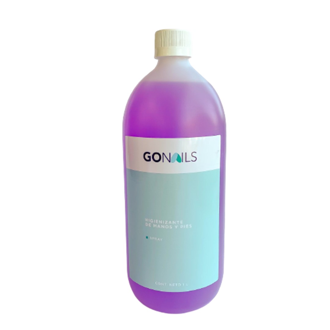 GO NAILS - HIGIENIZANTE MANOS Y PIES 1 LITRO