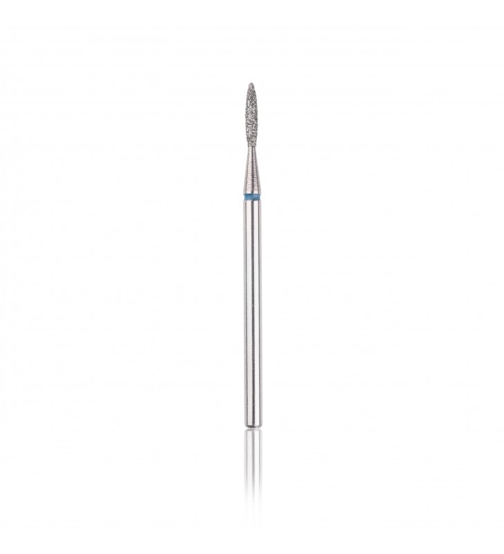 HEAD Fresa de diamante (flama) safe blue, L- 8,0 mm, Ø1,6 mm
