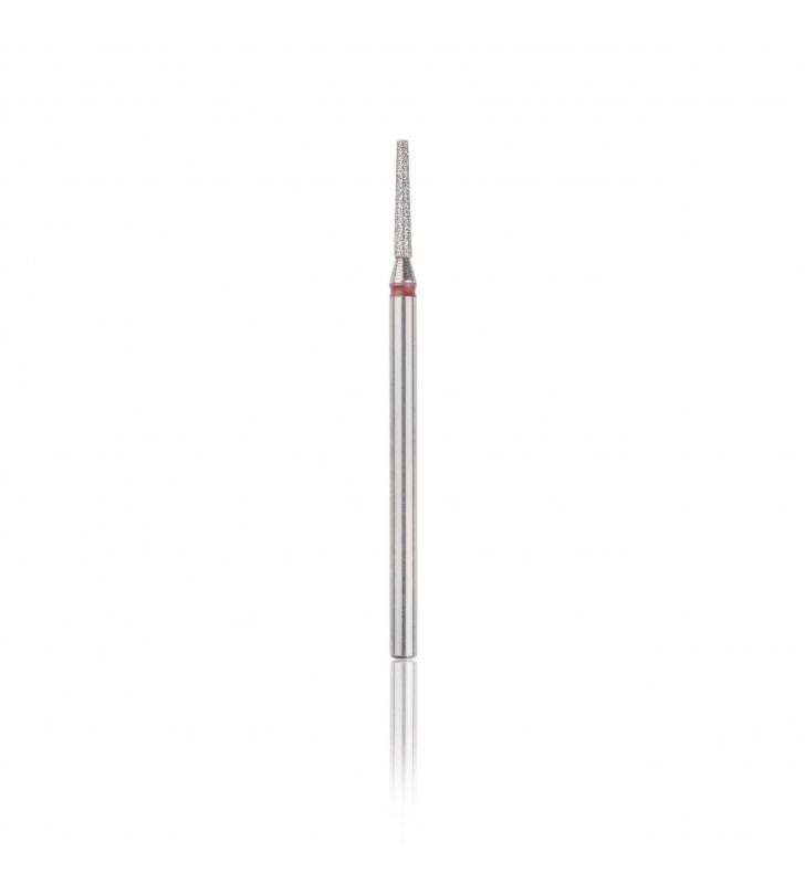 HEAD Fresa de diamante (frustum) roja, L-10,0 mm, Ø1,6 mm