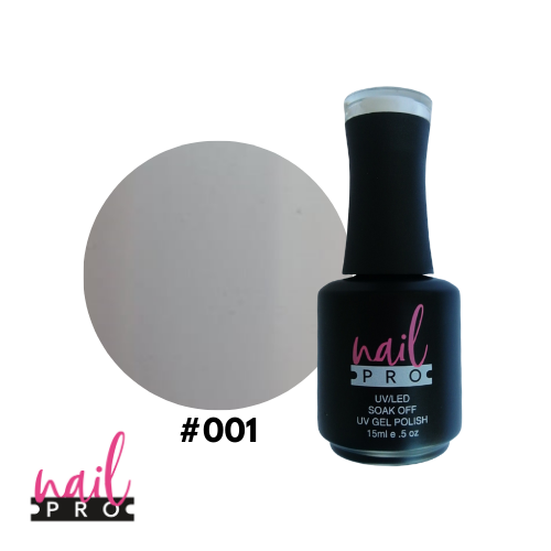 NAIL PRO Esmalte Permanente 001 Blanco Tiza