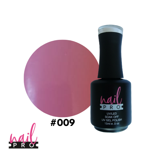 NAIL PRO Esmalte Permanente 009 Rosado