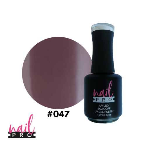 NAIL PRO Esmalte Permanente 047 Nude Morado