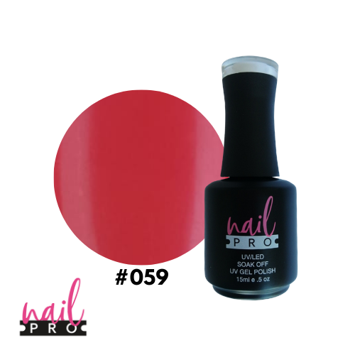 NAIL PRO Esmalte Permanente 059 Coral Fluor