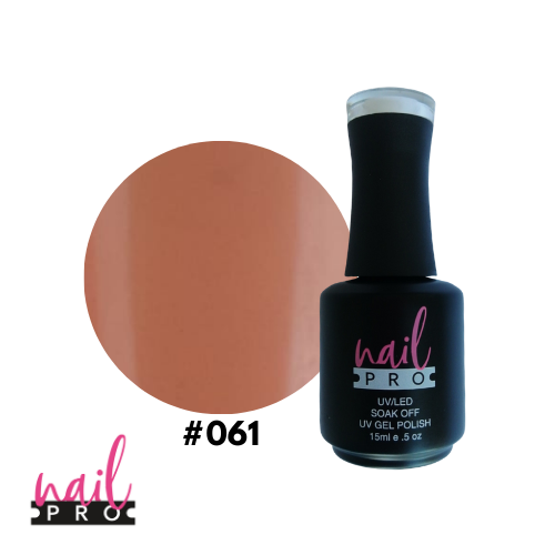 NAIL PRO Esmalte Permanente 061 Damasco pastel