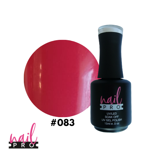 NAIL PRO Esmalte Permanente 083 Fucsia rojizo