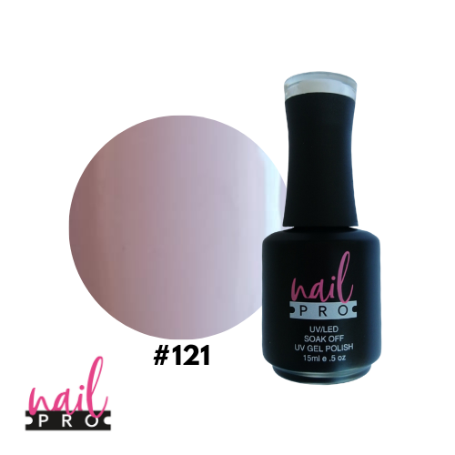 NAIL PRO Esmalte Permanente 121 Rosa Lila Claro