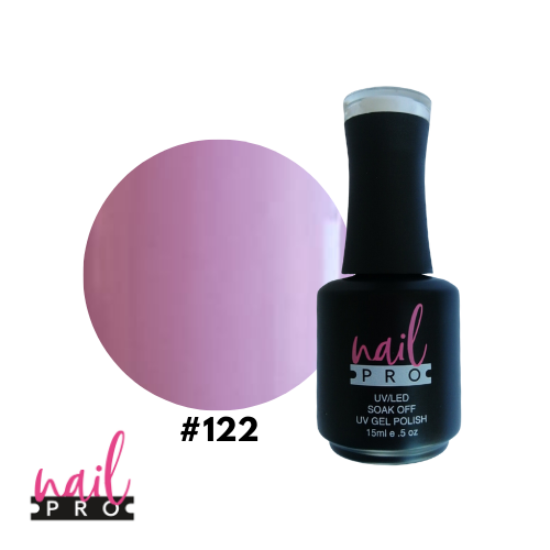 NAIL PRO Esmalte Permanente 122 Lila Rosa claro