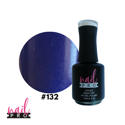 NAIL PRO Esmalte Permanente 132 Azul marino