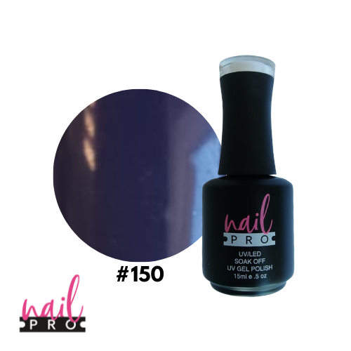 NAIL PRO Esmalte Permanente 150 Morado Azulado